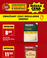 Biedronka - Sery platný od pondělí 19.10.2026