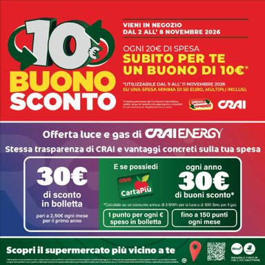 Volantino Crai - Crai - Lombardia valido dal 29/10 al 07/11 - pagina 16
