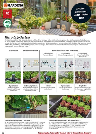 Prospekt toom - Toom - Gartenpflege & Teich gültig ab 01.03. bis 31.12. - seite 80