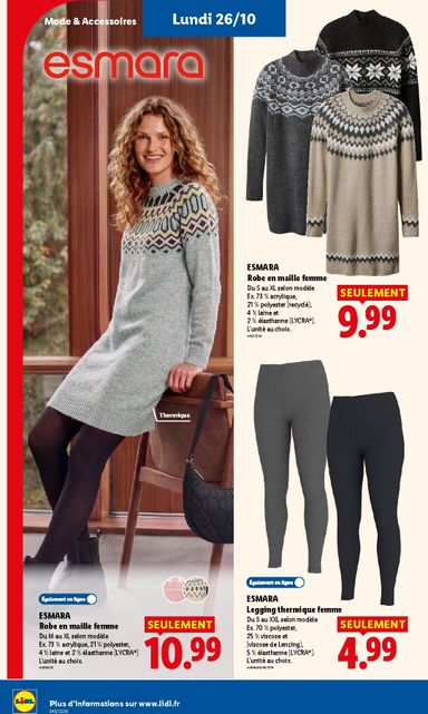 Catalogue Lidl - Lidl valable dès le 22/10 au 28/10 - page 62