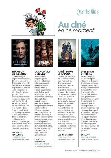 Catalogue Carrefour Market - Carrefour Market - A Chacun Sa Culture valable dès le 01/10 au 31/10 - page 53