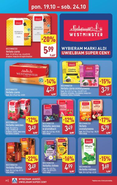 Gazetka ALDI - ALDI od 19.10. do 24.10. - strona 20