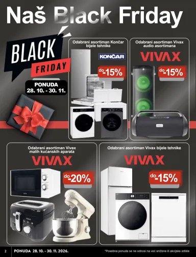 Katalog KTC - KTC - Tehnika I Posuđe Black Friday vrijedi od 28.10. do 10.11. - stranica 2