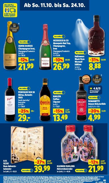 Prospekt Lidl - Lidl gültig ab 19.10. bis 24.10. - seite 63
