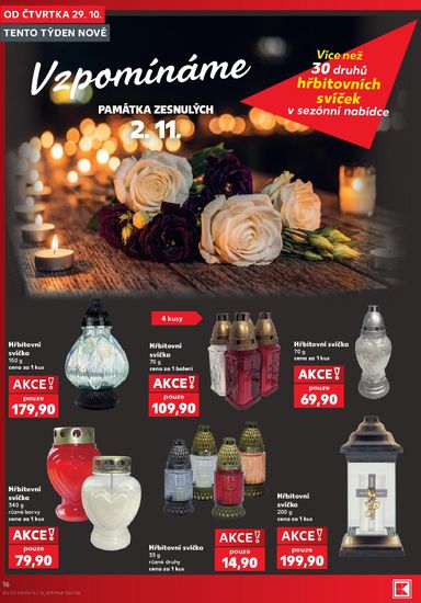 Leták Kaufland - Kaufland - Kolín - Spotřební zboží od 29.10. do 03.11. - strana 16