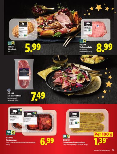 Folder Lidl - Lidl - Deluxe van 28-10 tot 01-01 - side 13
