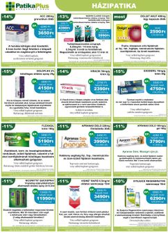 PatikaPlus akciós újság, érvényes csütörtöktől 10.01.