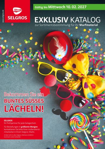 Prospekt Selgros - Selgros - Karnevalsortiment gültig ab 05.10. bis 10.02. - seite 1