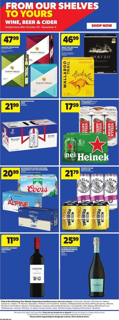 Flyer Atlantic Superstore - Atlantic Superstore valid since 10-29 until 11-04 - page 20