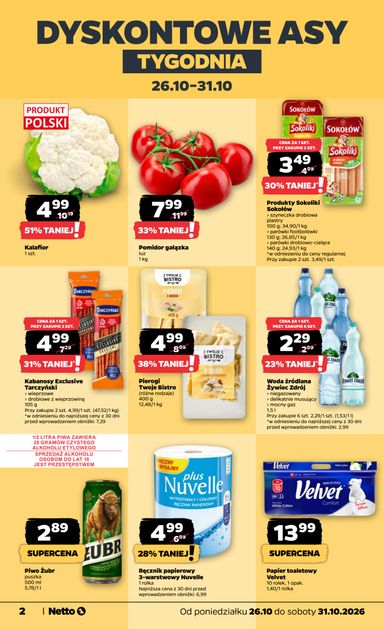 Gazetka Netto - Netto - Food od 26.10. do 31.10. - strona 2