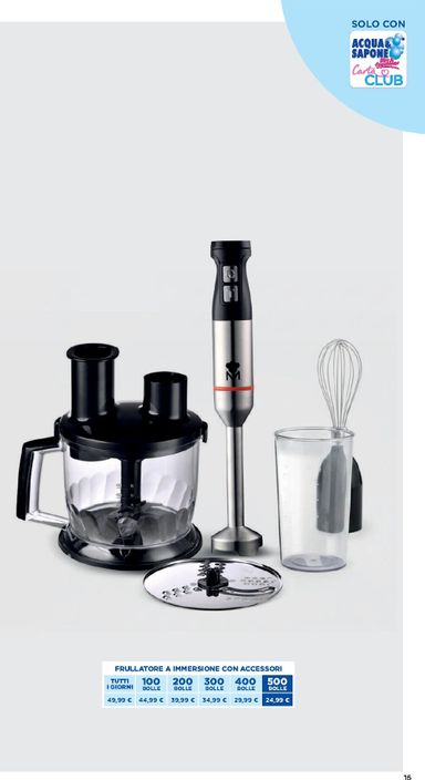 Volantino Acqua e Sapone - Acqua e Sapone - Cucina valido dal 26/02 al 31/01 - pagina 15