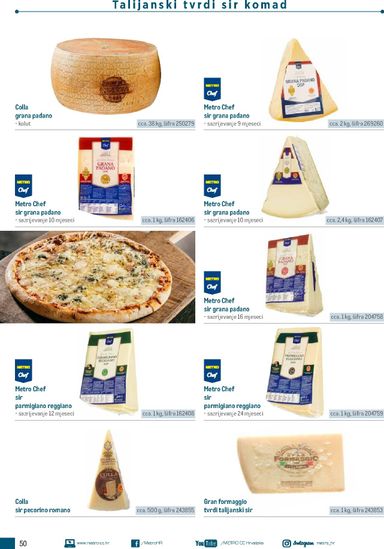 Katalog Metro - Metro - Poslovna rješenja - Pizzeria vrijedi od 06.07. do 31.12. - stranica 50