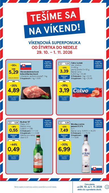 Leták Tesco - Tesco od 28.10. do 03.11. - strana 3
