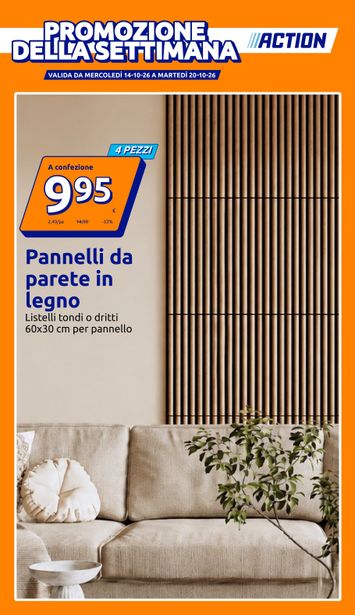 Volantino Action - Action valido dal 14/10 al 20/10 - pagina 1