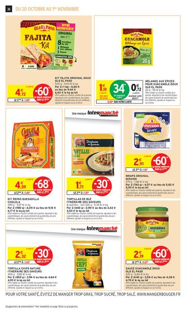 Catalogue Intermarché - Intermarché Hyper valable dès le 20/10 au 01/11 - page 36