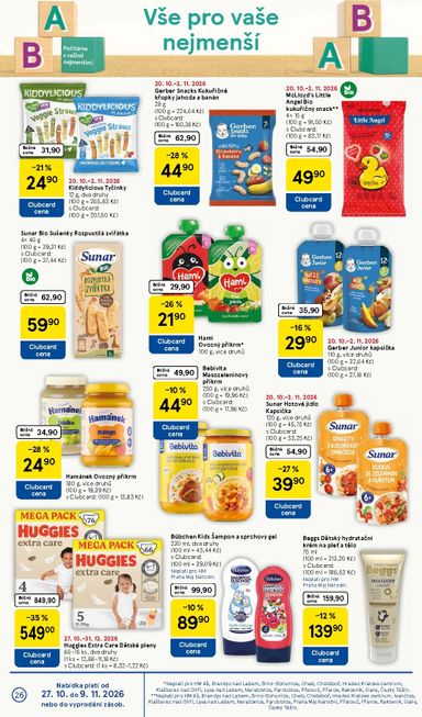Leták Tesco - Tesco od 29.10. do 03.11. - strana 26