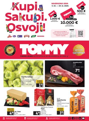 Katalog Tommy - Tommy vrijedi od 08.10. do 14.10. - stranica 1