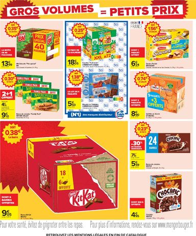 Catalogue Carrefour - Carrefour - Gros Volumes = Petits Prix valable dès le 22/10 au 09/11 - page 20
