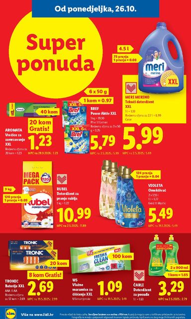 Katalog Lidl - Lidl vrijedi od 26.10. do 31.10. - stranica 32