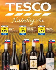 Tesco - Katalóg vín