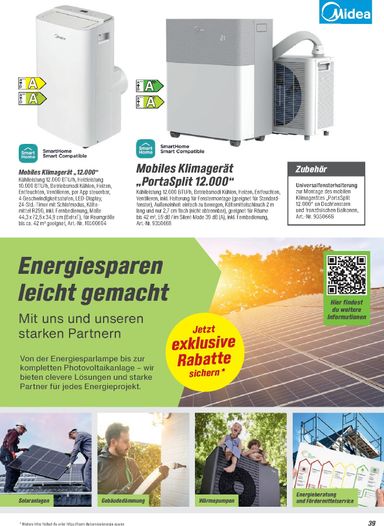 Prospekt toom - Toom - Pool, Sauna & Klima gültig ab 01.03. bis 31.12. - seite 39