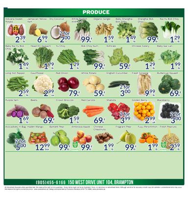 Flyer Oceans Fresh Food Market - Oceans - 150 West Drive, Unit 104 Brampton valid since 10-16 until 10-22 - page 2