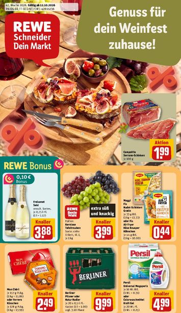 Prospekt REWE - Rewe gültig ab 12.10. bis 18.10. - seite 1