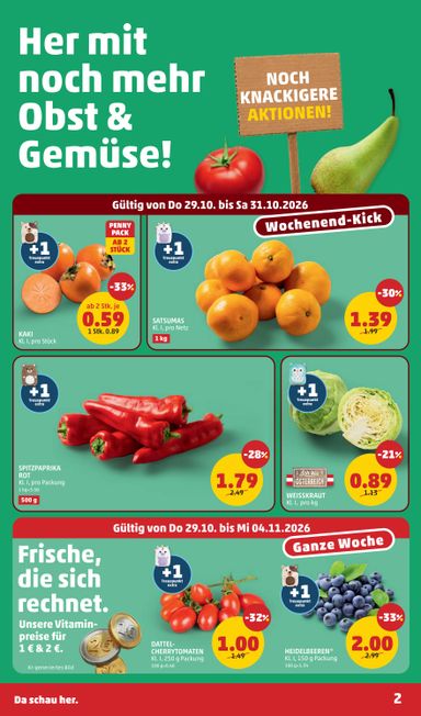 PENNY-Flugblatt - PENNY gültig ab 29.10. bis 04.11. - seite 2