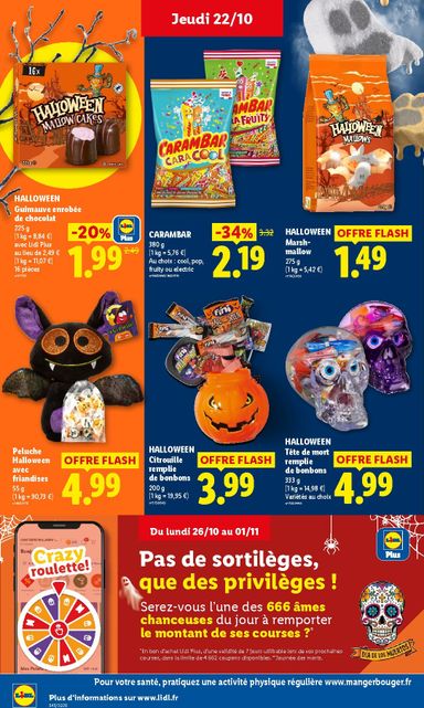 Catalogue Lidl - Lidl valable dès le 22/10 au 28/10 - page 30