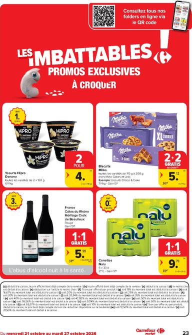Folder Carrefour Market - Carrefour Market van 21/10 tot 27/10 - side 23