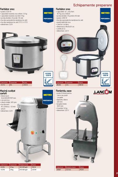 Catalogul Metro - Metro - Echipamente Profesionale pentru HoReCa de la 01.01. până la 31.12. - pagina 57