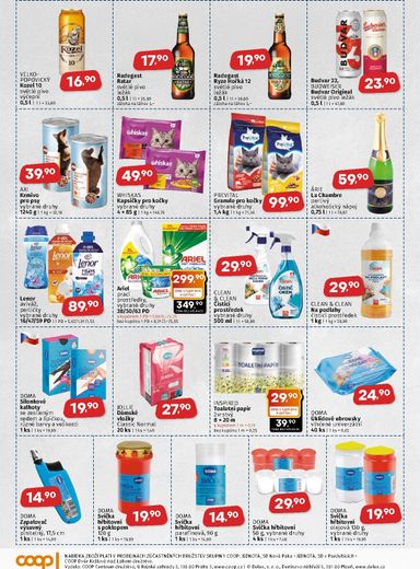 Leták COOP - Coop - Východní Čechy od 21.10. do 03.11. - strana 4