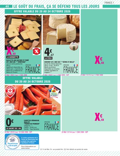 Catalogue E.Leclerc - E.Leclerc valable dès le 20/10 au 31/10 - page 40