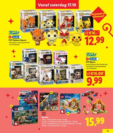Folder Lidl - Lidl - Speelgoedboek van 09-10 tot 05-12 - side 11