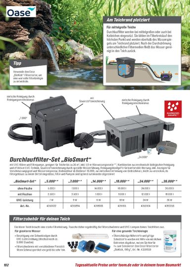 Prospekt toom - Toom - Gartenpflege & Teich gültig ab 01.03. bis 31.12. - seite 102