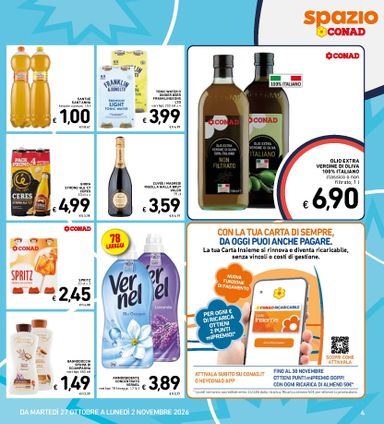 Volantino Spazio Conad - Spazio Conad - 7 giorni di extra convenienza valido dal 27/10 al 02/11 - pagina 5