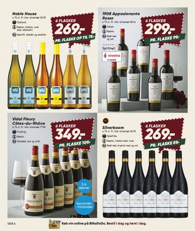 Brochurer Bilka - Bilka - Julens vinfavoritter gyldig fra 30.10. til 26.11. - side 6