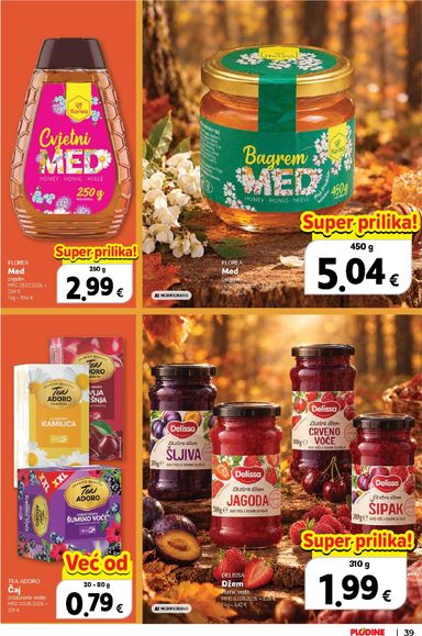 Katalog Plodine - Plodine - Vrijedni kupovine vrijedi od 22.10. do 04.11. - stranica 39
