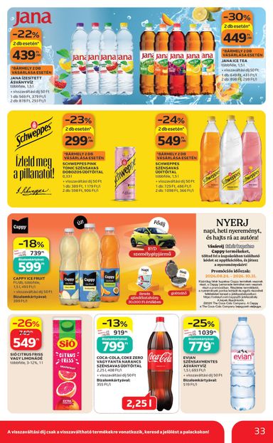 Akciós újság Auchan - Auchan Hipermarket érvényes 10.22.-tól 10.28.-ig - 33 oldal