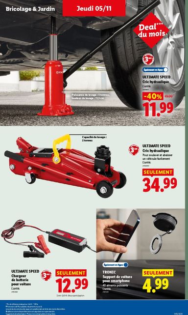 Catalogue Lidl - Lidl valable dès le 05/11 au 11/11 - page 35