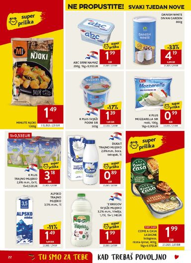 Katalog Konzum - Konzum vrijedi od 28.10. do 03.11. - stranica 22