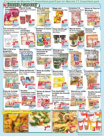 Flyer Marché C&T - Marché C&T - Greenfield Park valid since 10-29 until 11-04 - page 1