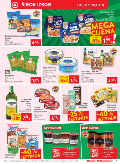 Katalog SPAR - SPAR vrijedi od 28.10. do 03.11. - stranica 11