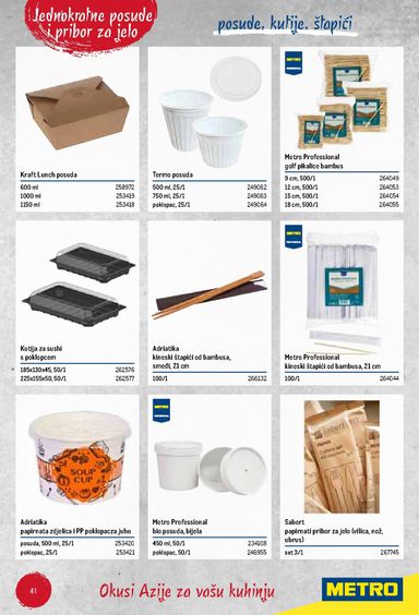 Katalog Metro - Metro - Poslovna rješenja - Azijska kuhinja vrijedi od 06.07. do 31.12. - stranica 41