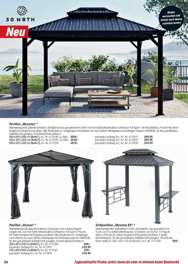 Prospekt toom - Toom - Gartenmöbel & Solar-Leuchten gültig ab 01.03. bis 31.12. - seite 84