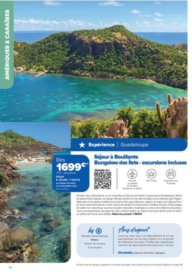 Catalogue Carrefour Market - Carrefour Market - Séjours & Circuits valable dès le 14/08 au 30/10 - page 12