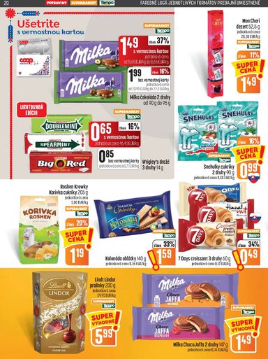 Leták COOP Jednota - COOP Jednota od 22.10. do 28.10. - strana 20