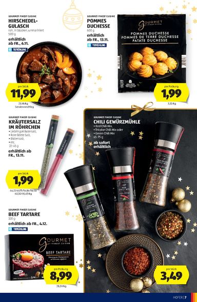 Leták Hofer Rakúsko - Hofer Rakúsko - Unser Weihnachtskatalog od 30.10. do 31.12. - strana 7