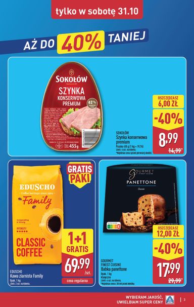 Gazetka ALDI - ALDI - Oferta weekendowa od 29.10. do 31.10. - strona 3