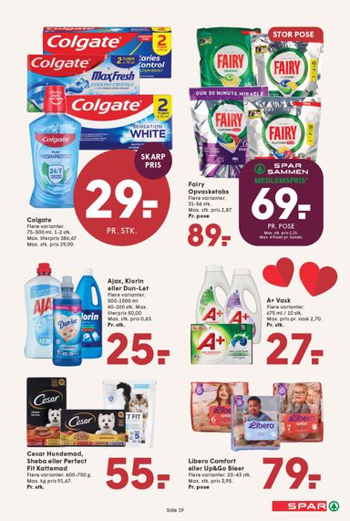 Brochurer SPAR - Spar gyldig fra 30.10. til 05.11. - side 21